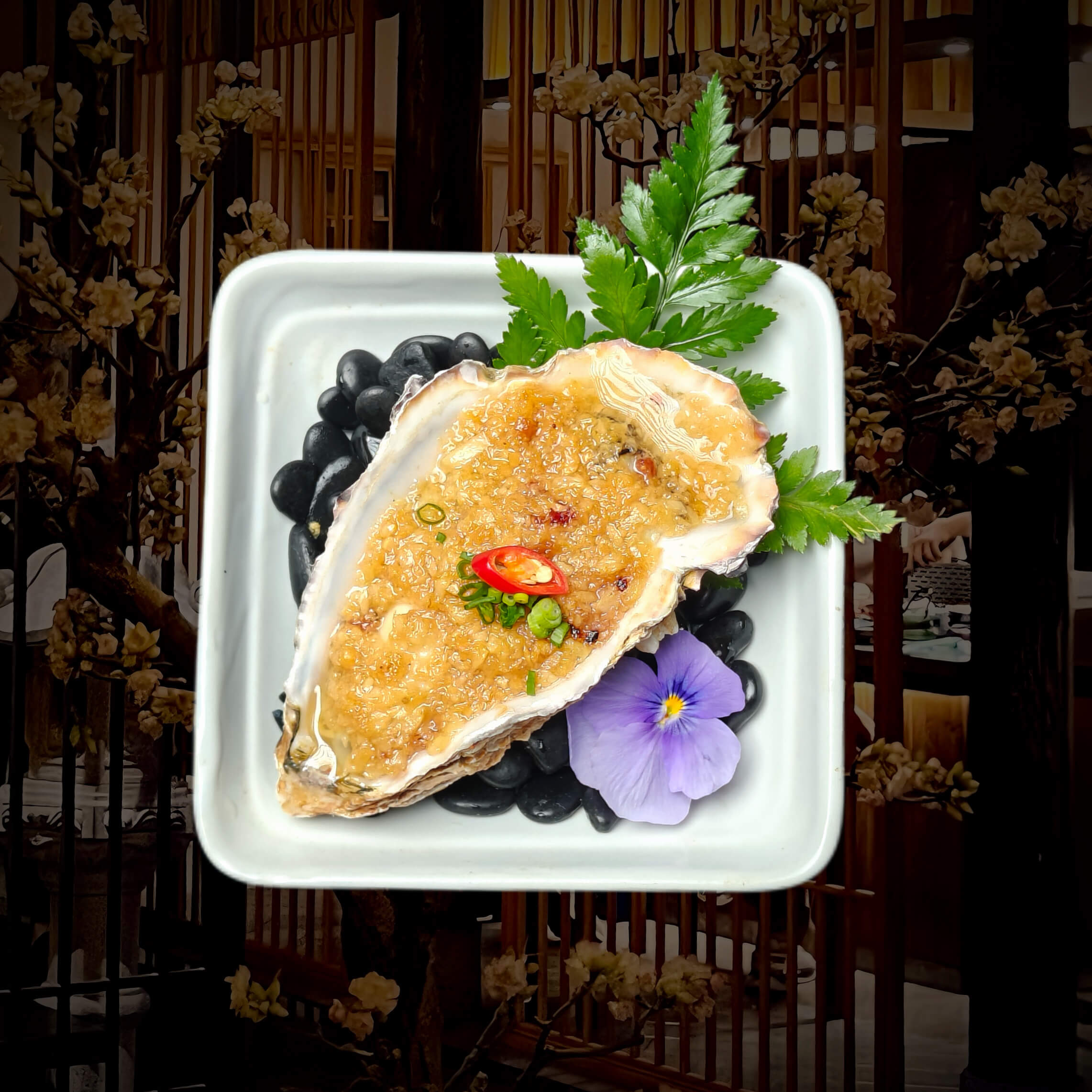 赤美生蚝（蒜蓉烤）