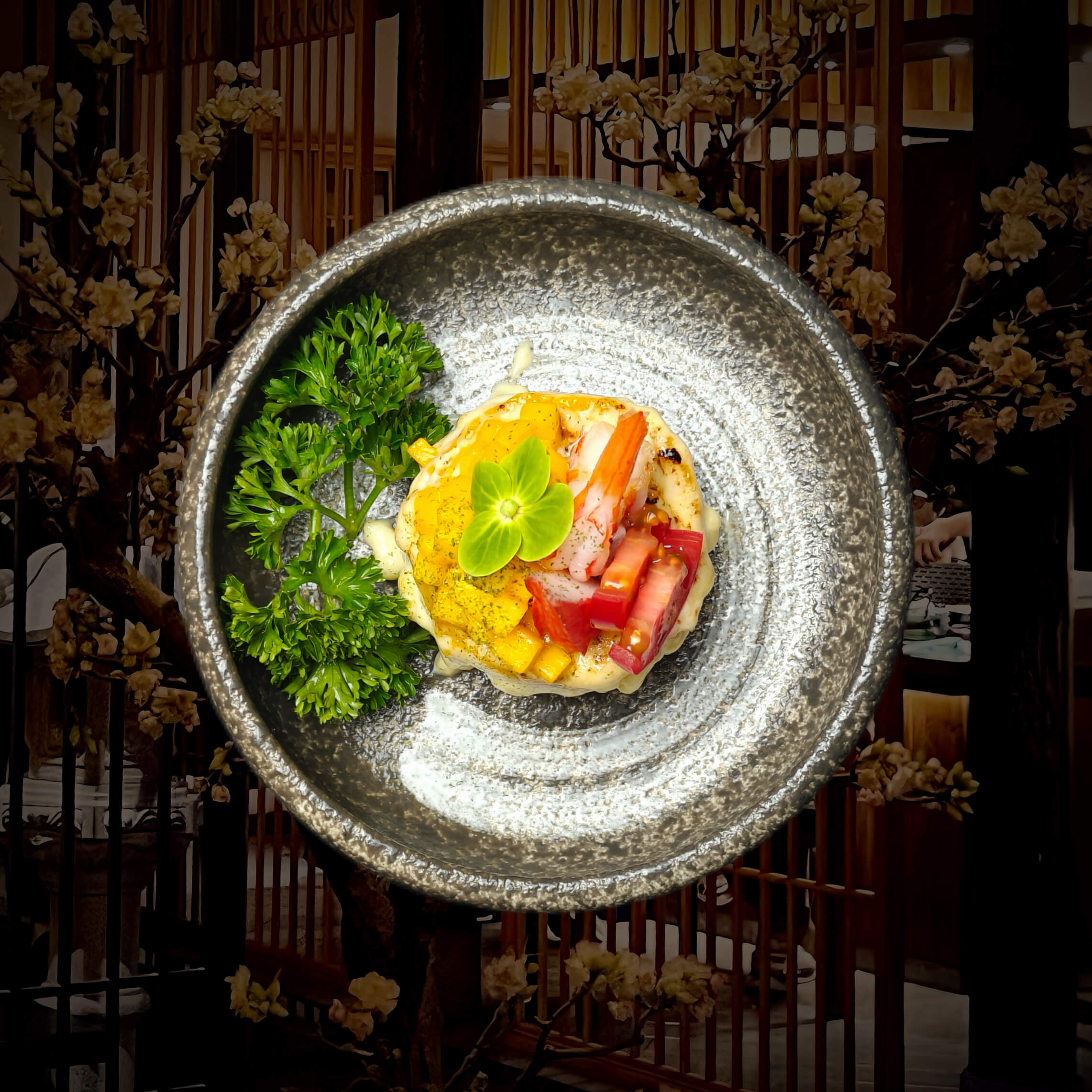 芝士海鲜南瓜塔塔（小）