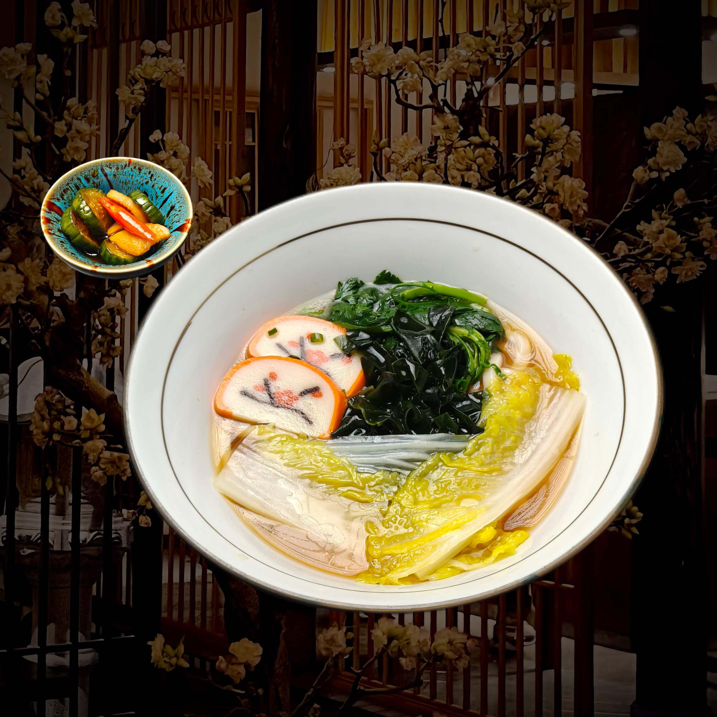 汤乌冬面（蔬菜）