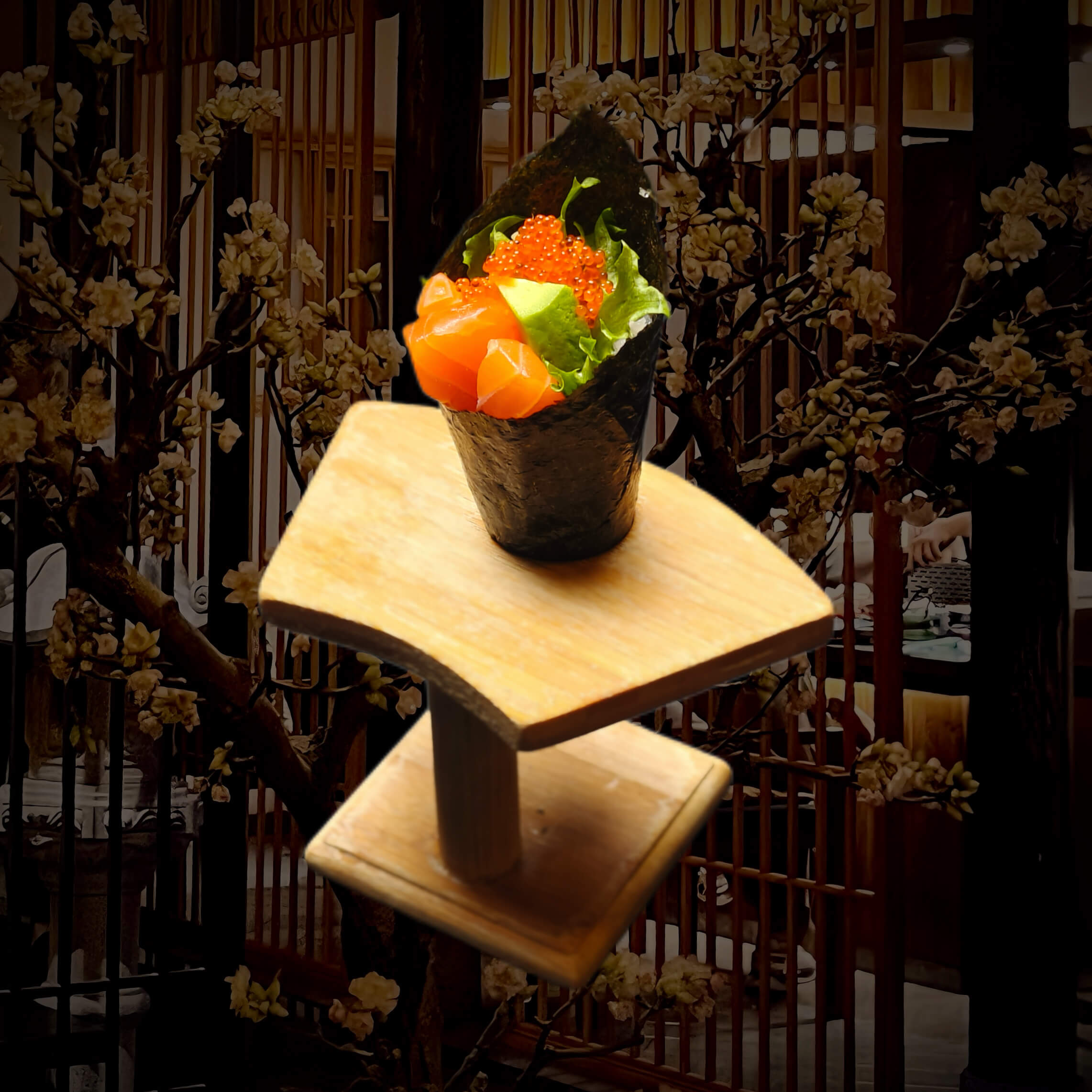 三文鱼牛油果手卷