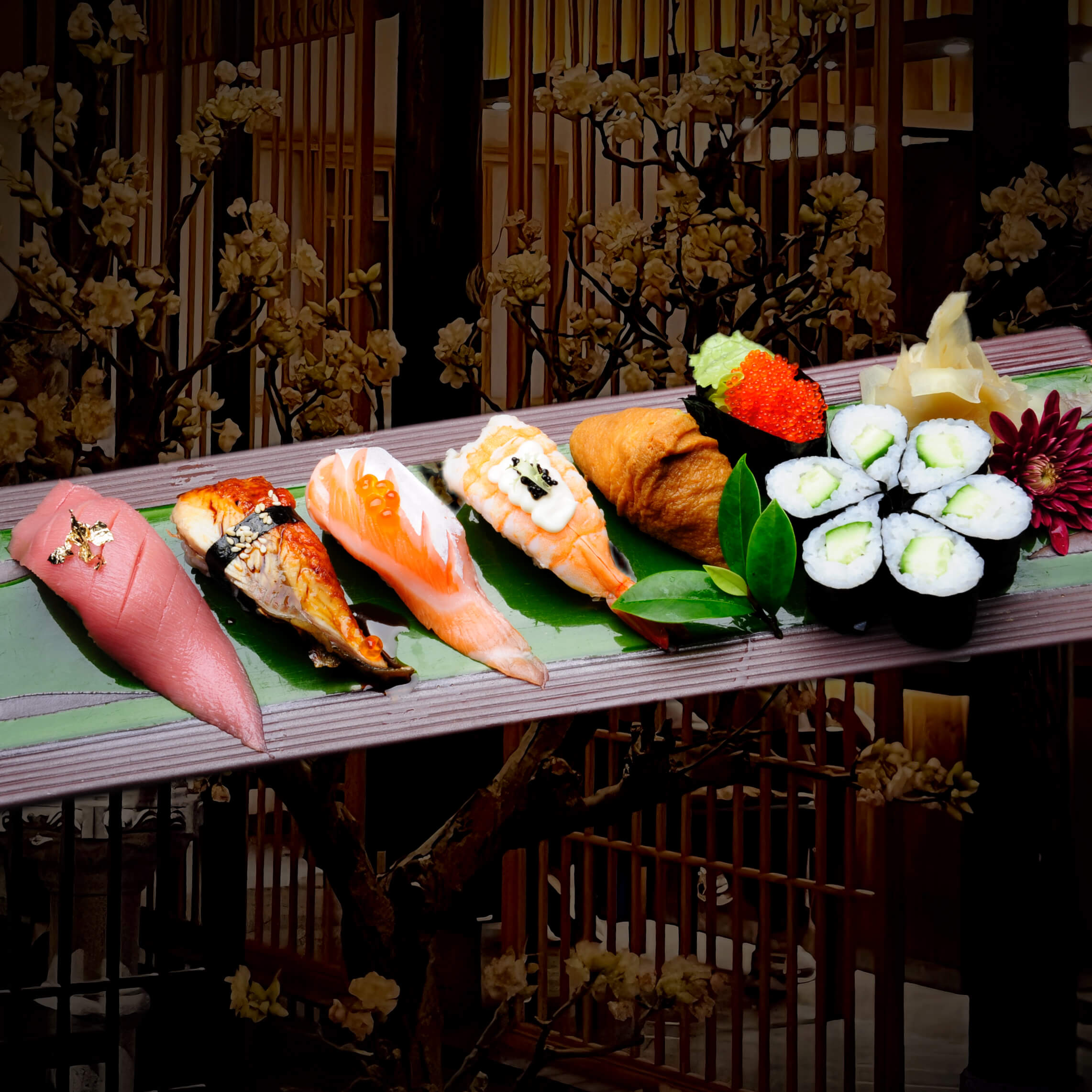 寿司拼盘